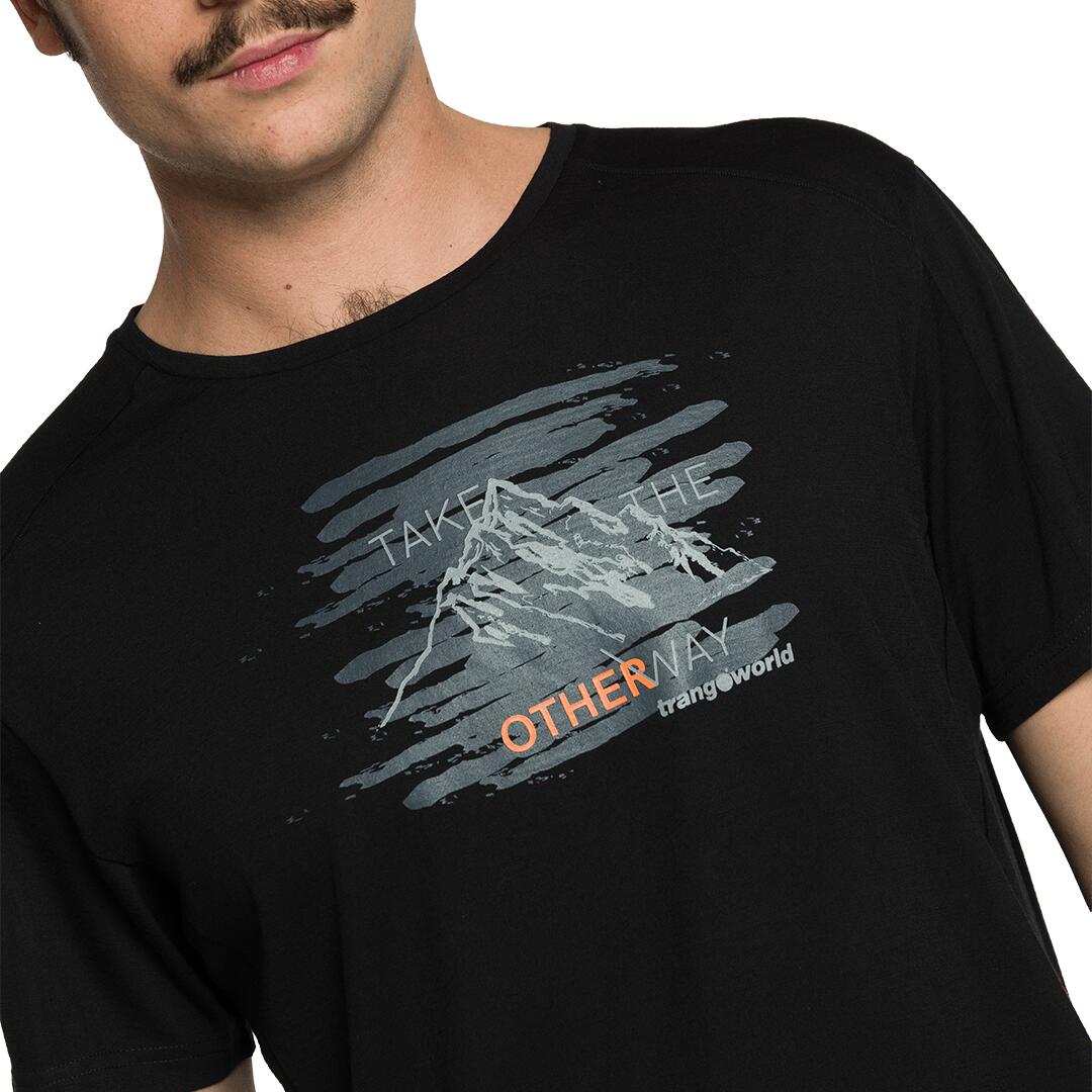 Camiseta para Hombre Trangoworld Arvieux Negro 4/4