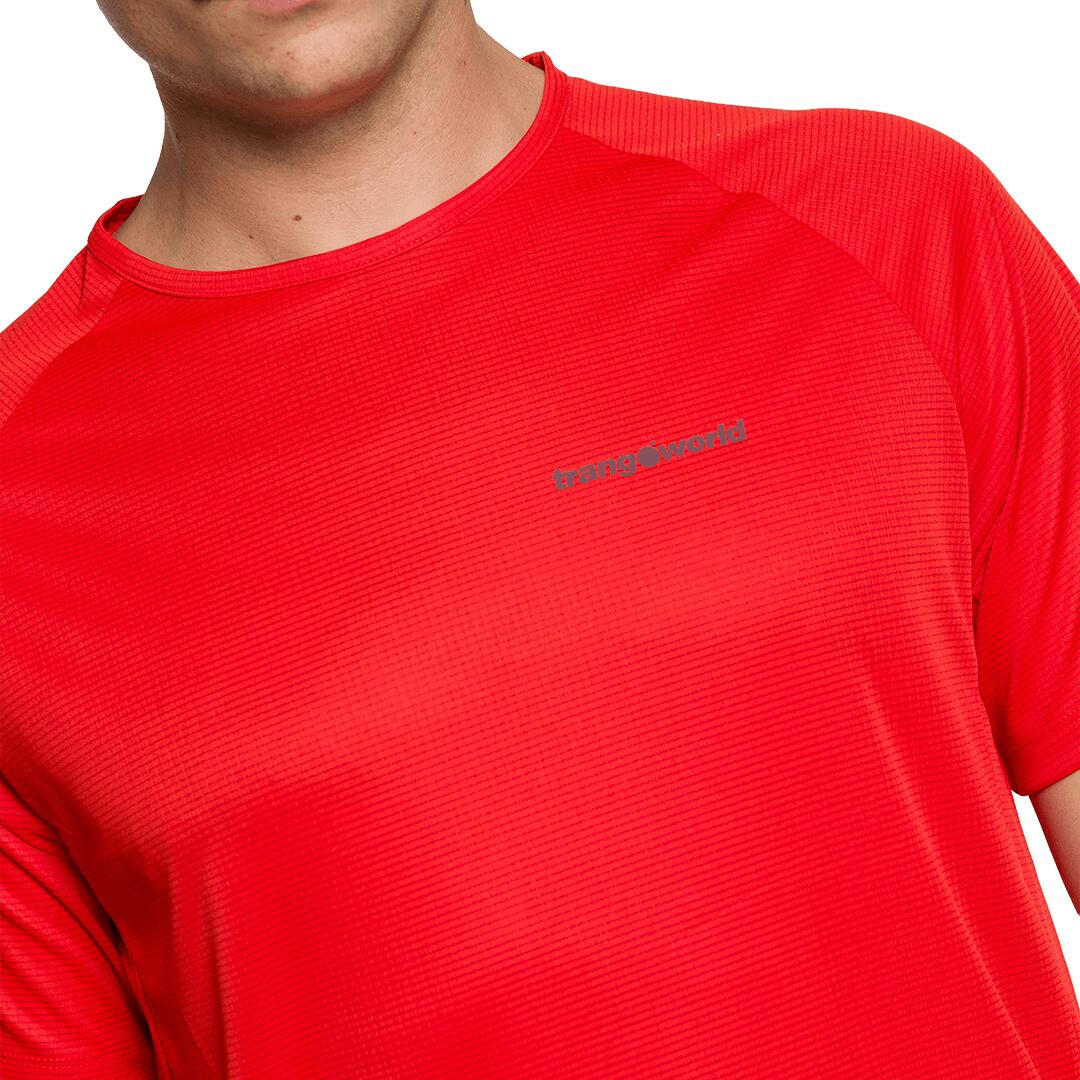 Camiseta para Hombre Trangoworld Couvet Rojo 4/4