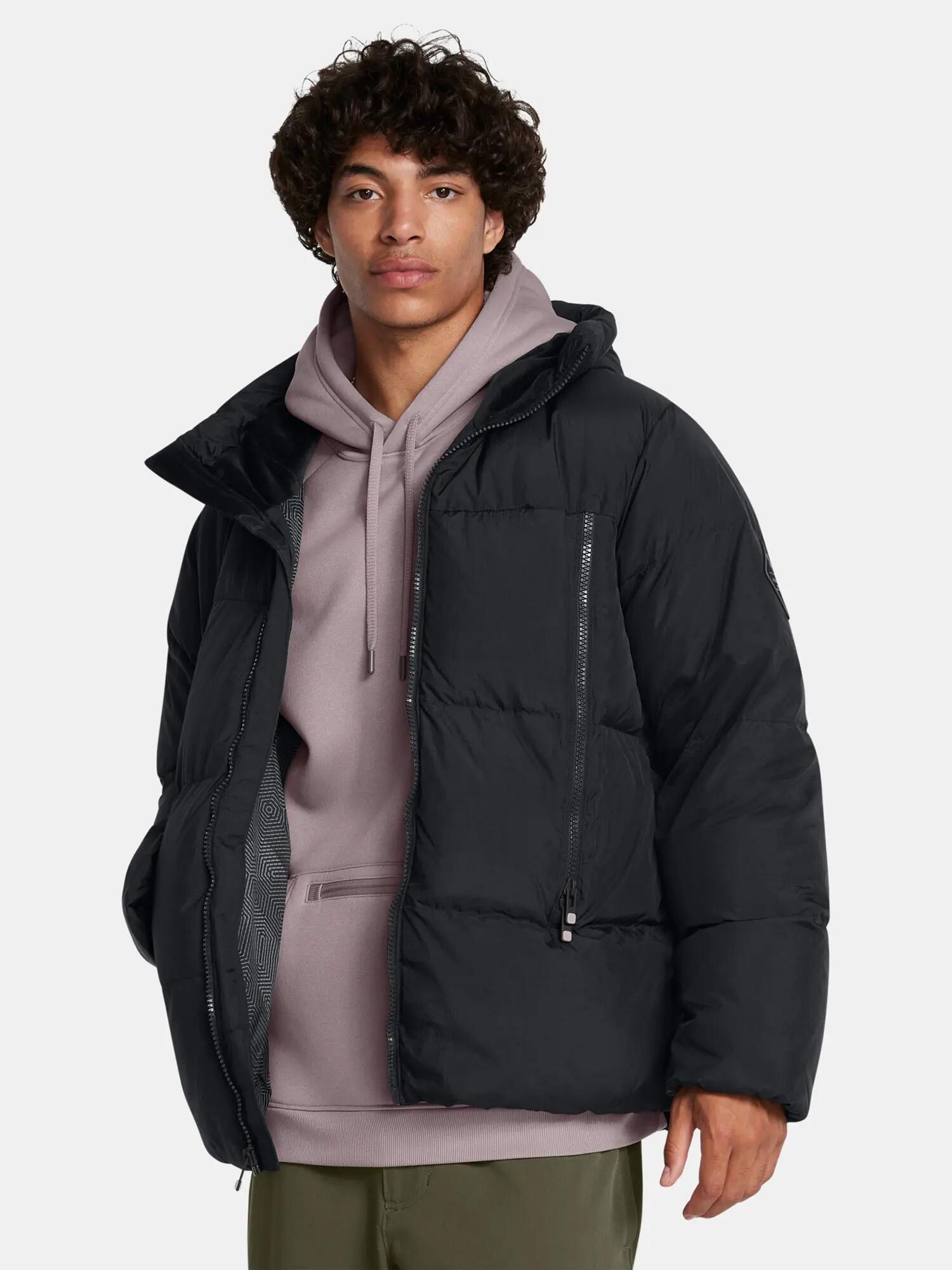 Férfi kabát Under Armour LIMITLESS DOWN JACKET-BLK 1/2