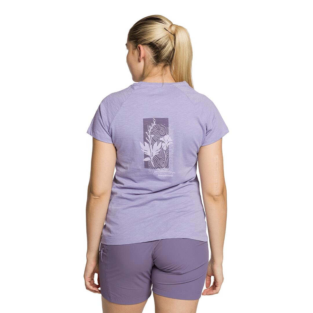 Camiseta para Mujer Trangoworld Wakool Morado 3/5