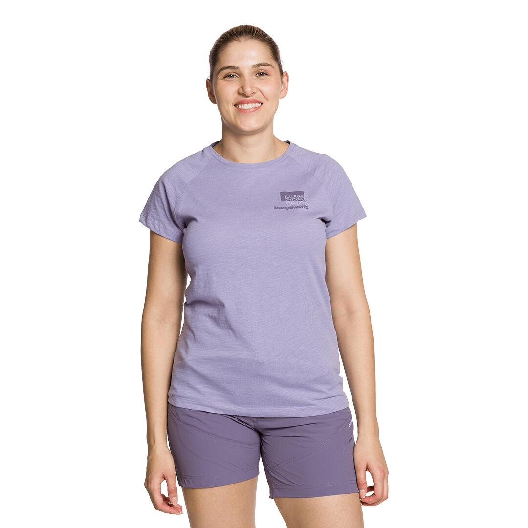 Camiseta para Mujer Trangoworld Wakool Morado 2/5