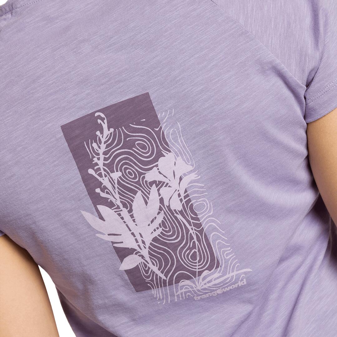 Camiseta para Mujer Trangoworld Wakool Morado 5/5