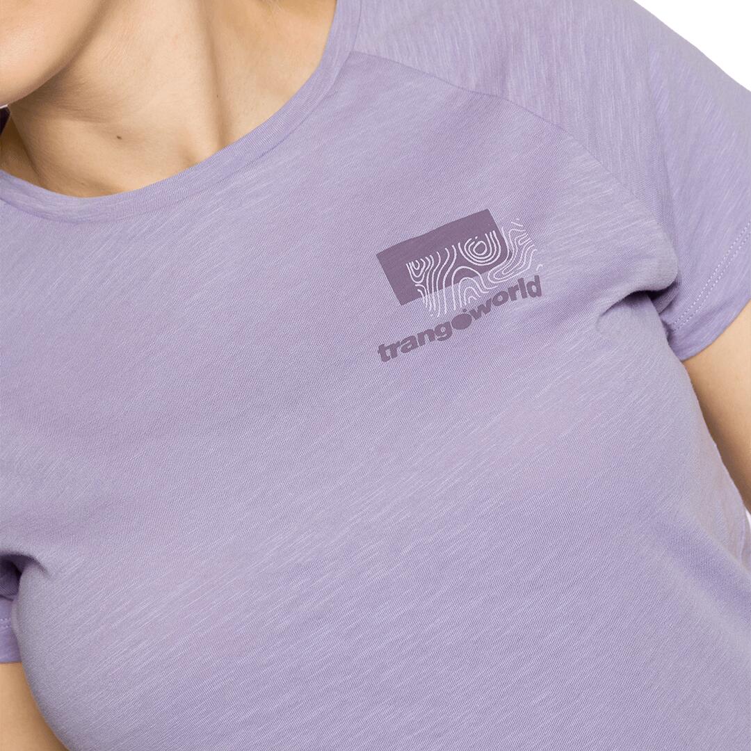 Camiseta para Mujer Trangoworld Wakool Morado 4/5