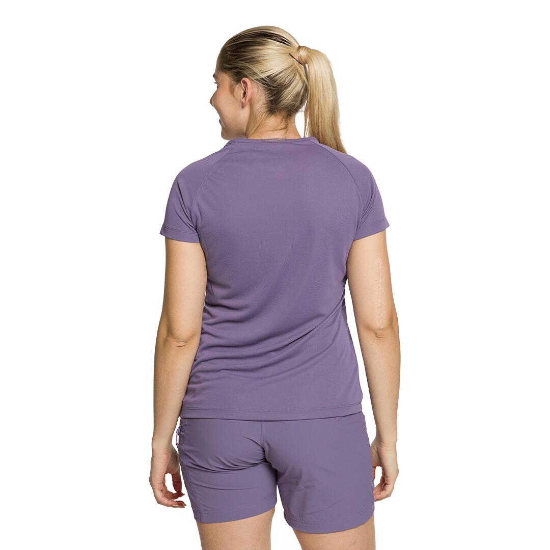 Camiseta para Mujer Trangoworld Mudgee Morado 3/4