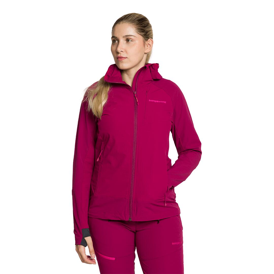 Chaqueta para Mujer Trangoworld Caillich df Rojo 2/6