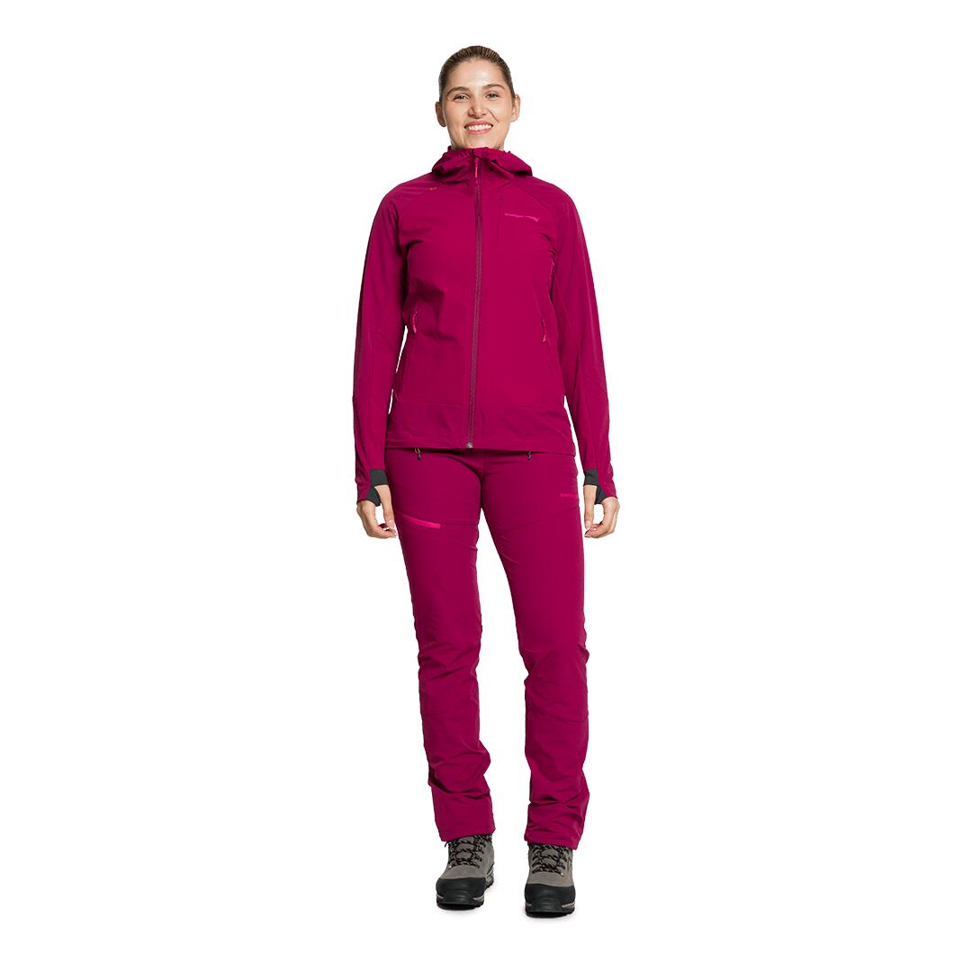 Chaqueta para Mujer Trangoworld Caillich df Rojo 6/6