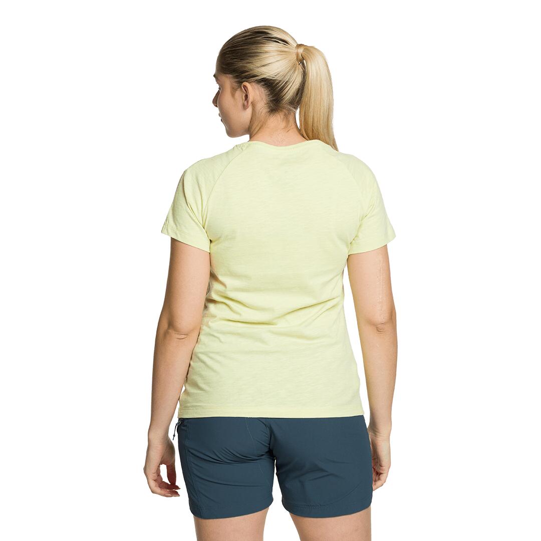 Camiseta para Mujer Trangoworld Azagra df Amarillo 3/4