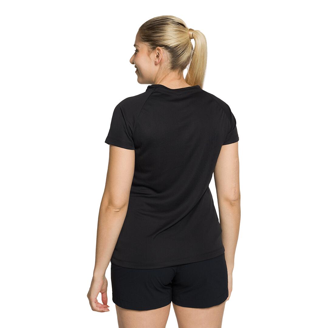 Camiseta para Mujer Trangoworld Mudgee Negro 3/4