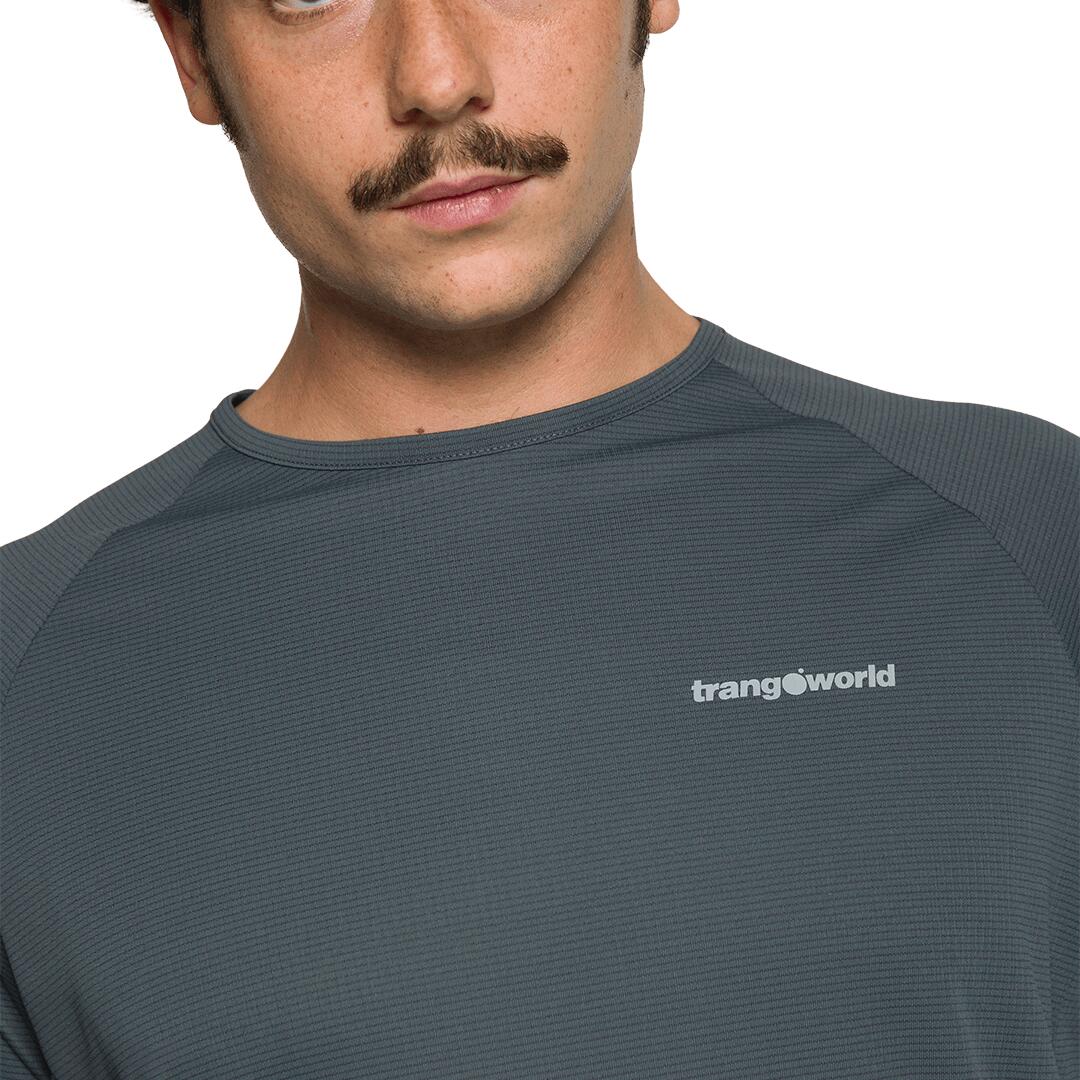 Camiseta para Hombre Trangoworld Couvet Gris 4/4