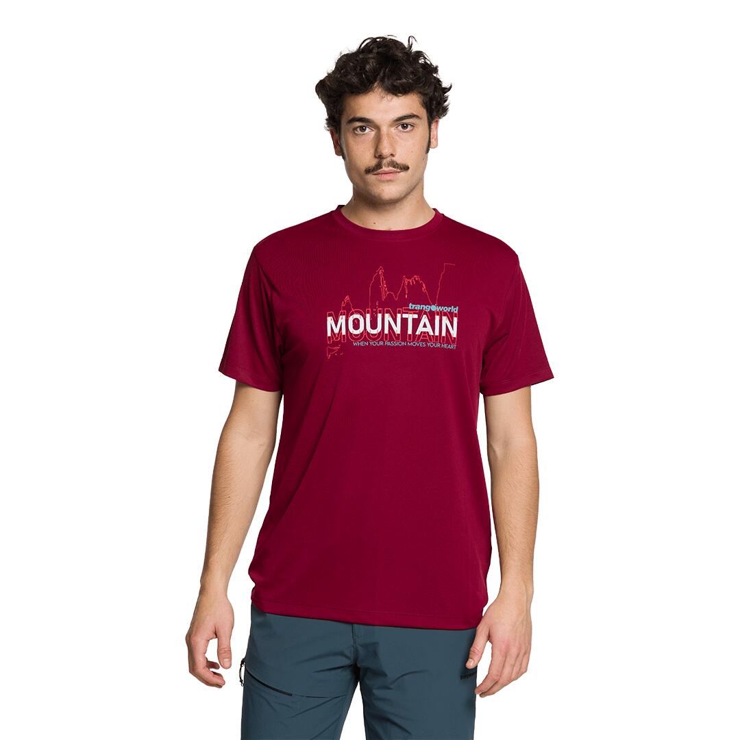 Camiseta para Hombre Trangoworld Trangom Rojo 2/6
