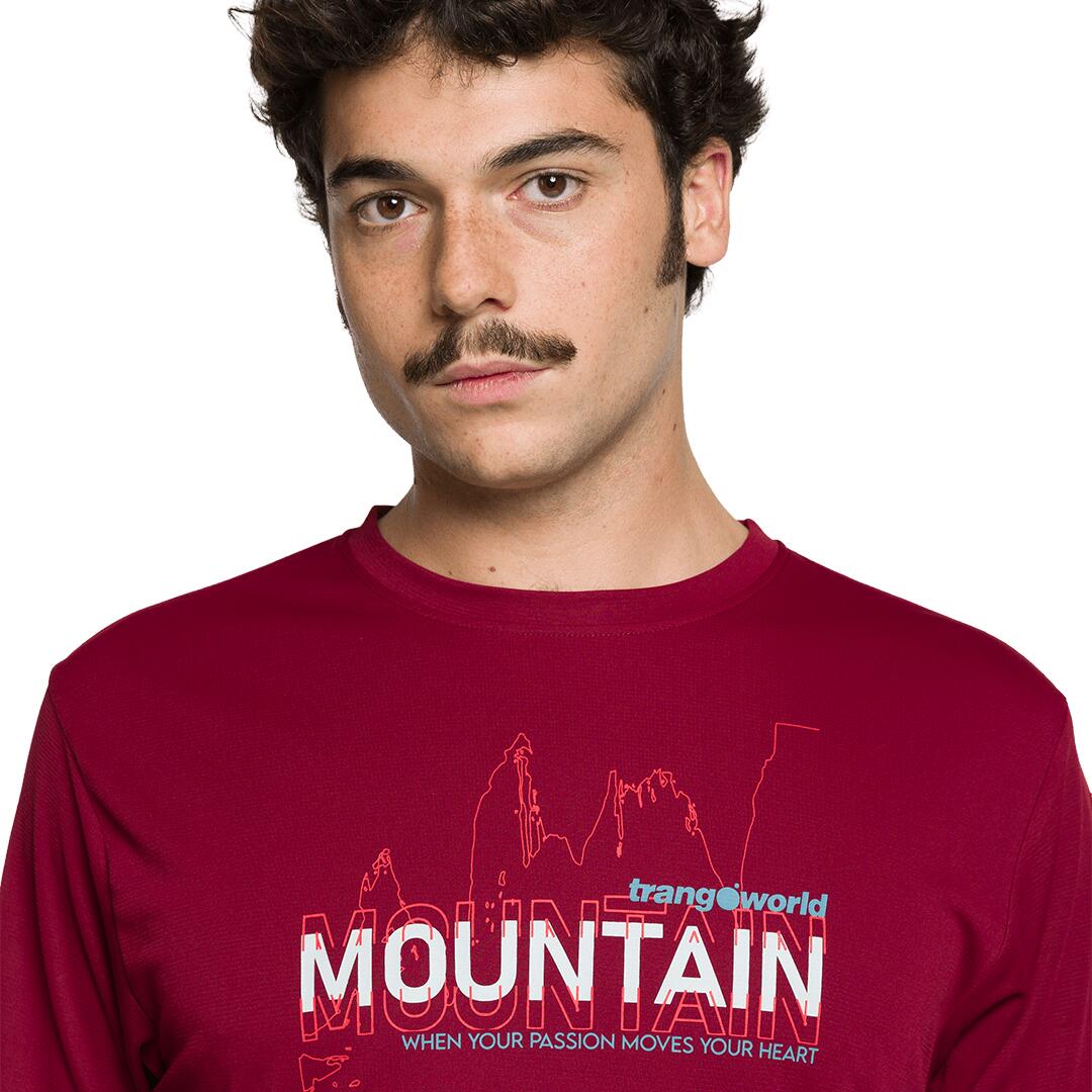 Camiseta para Hombre Trangoworld Trangom Rojo 5/6