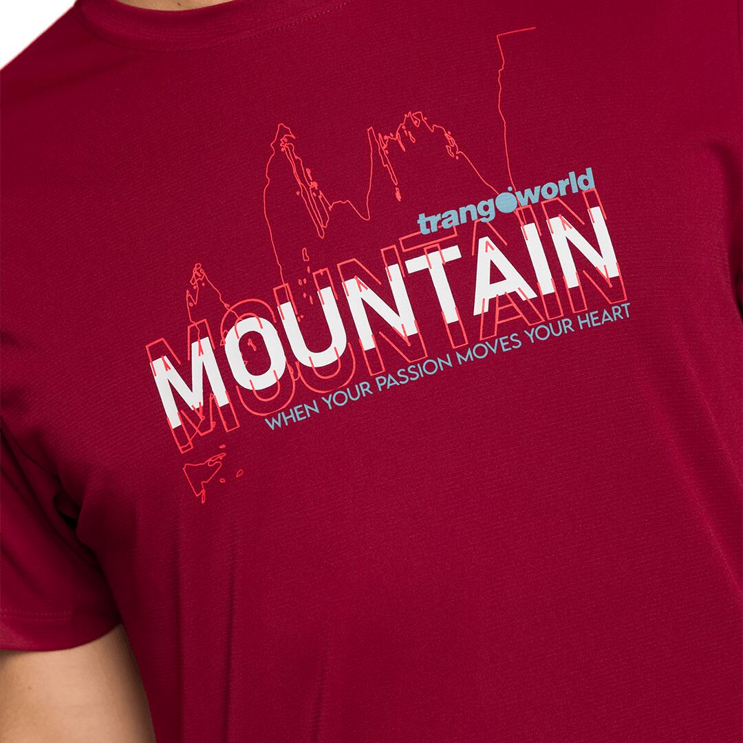 Camiseta para Hombre Trangoworld Trangom Rojo 4/6