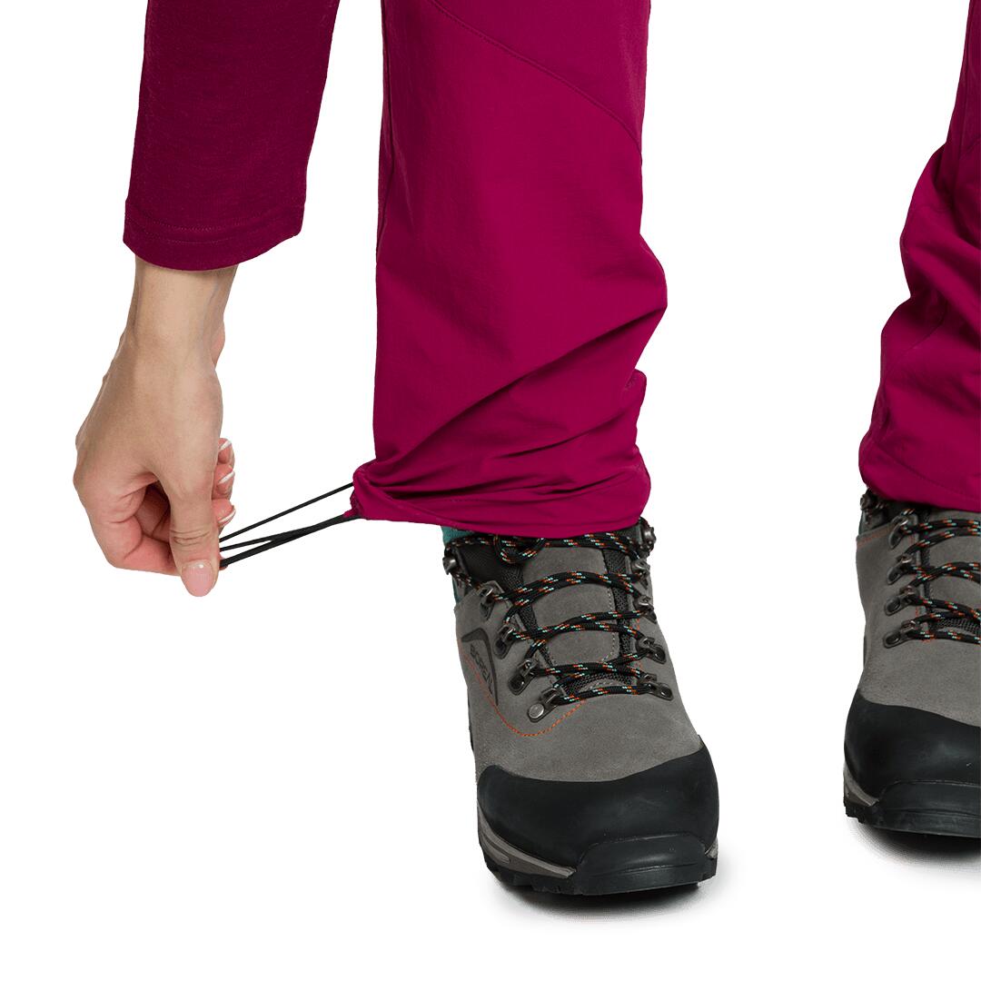Pantalón para Mujer Trangoworld Troyes Rojo 4/4