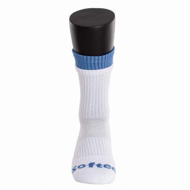 Zokni Softee Doble Blanco/Marino 35-38
