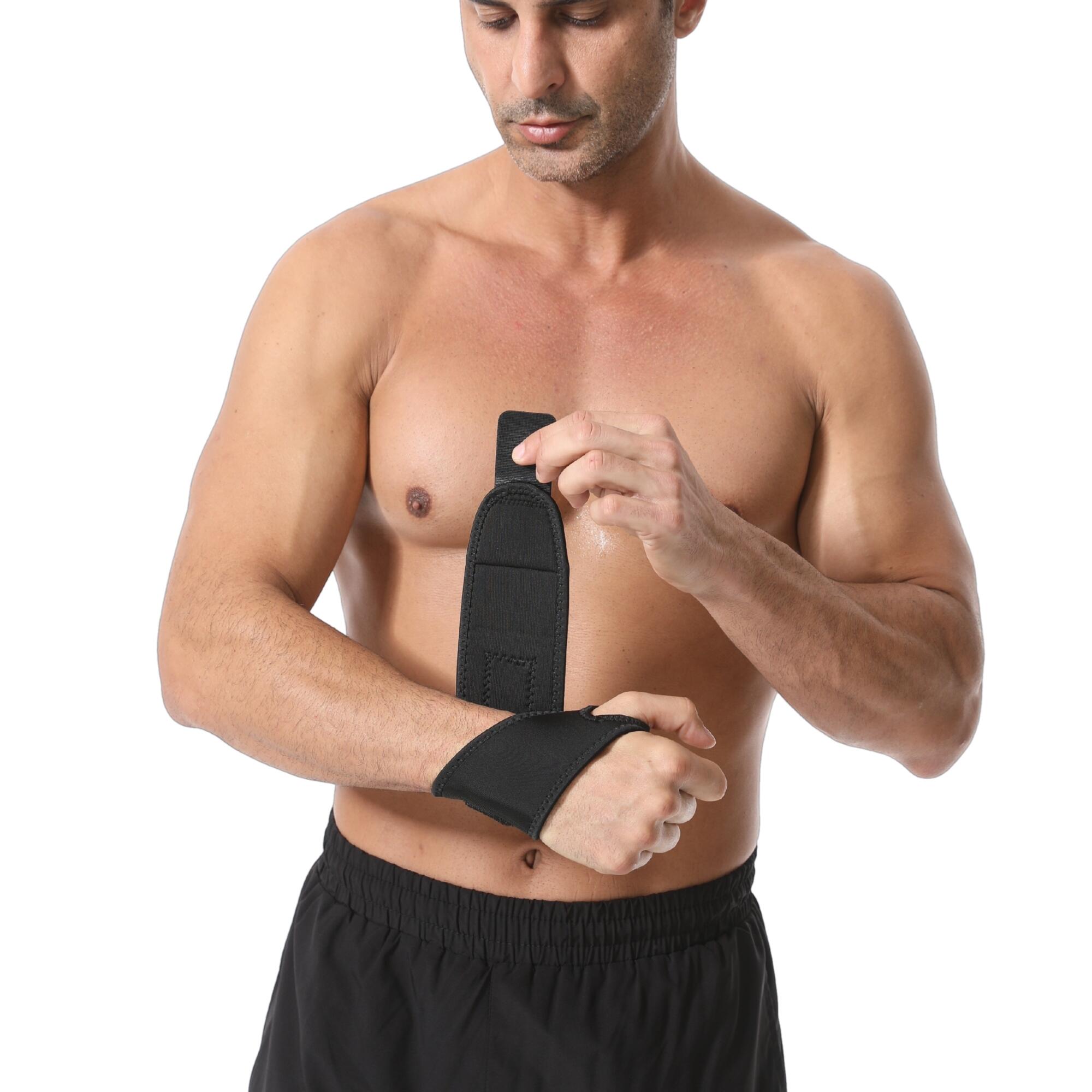 Orthèse de Poignet Robuste – Soutien & Compression – Noir 3/7
