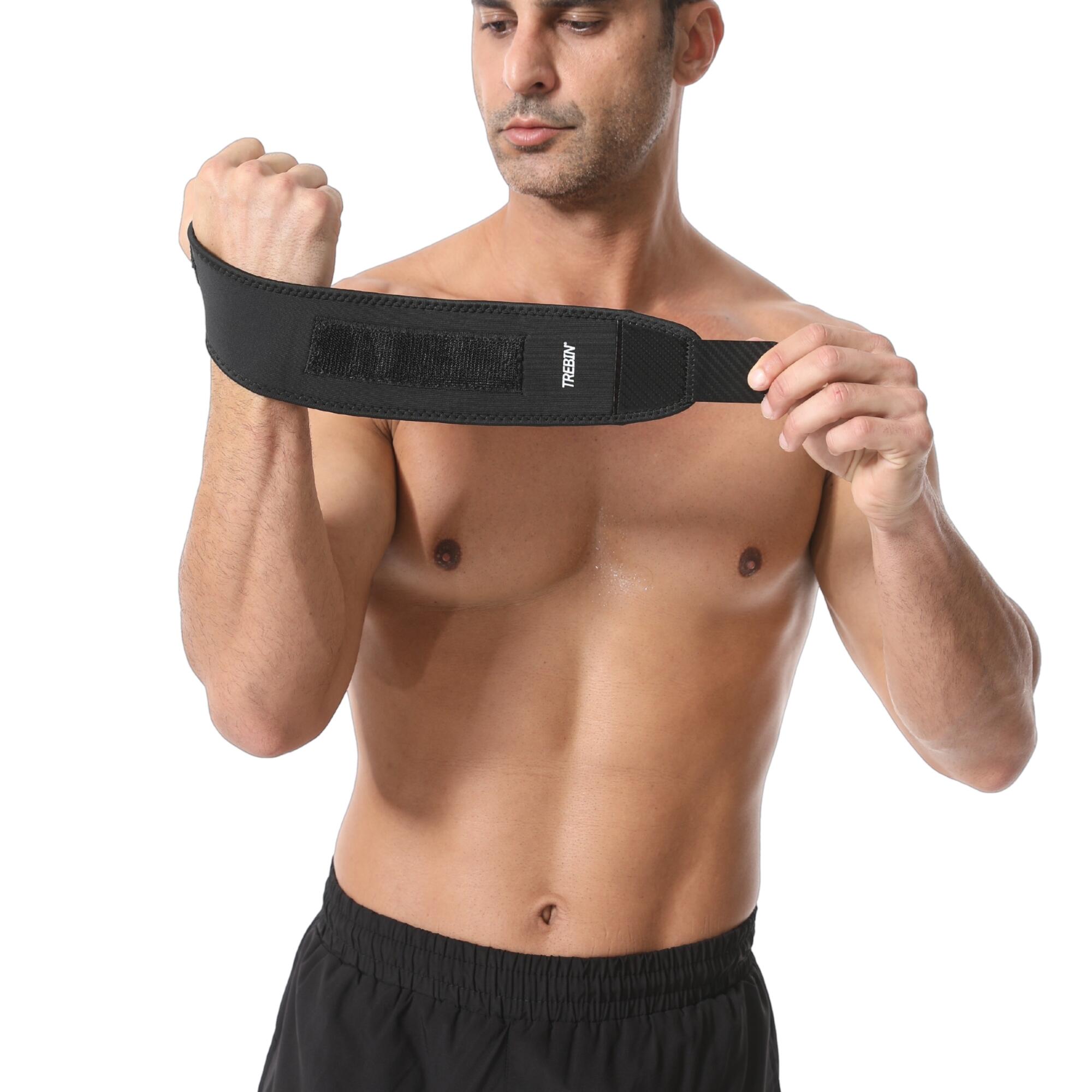 Orthèse de Poignet Robuste – Soutien & Compression – Noir 2/7