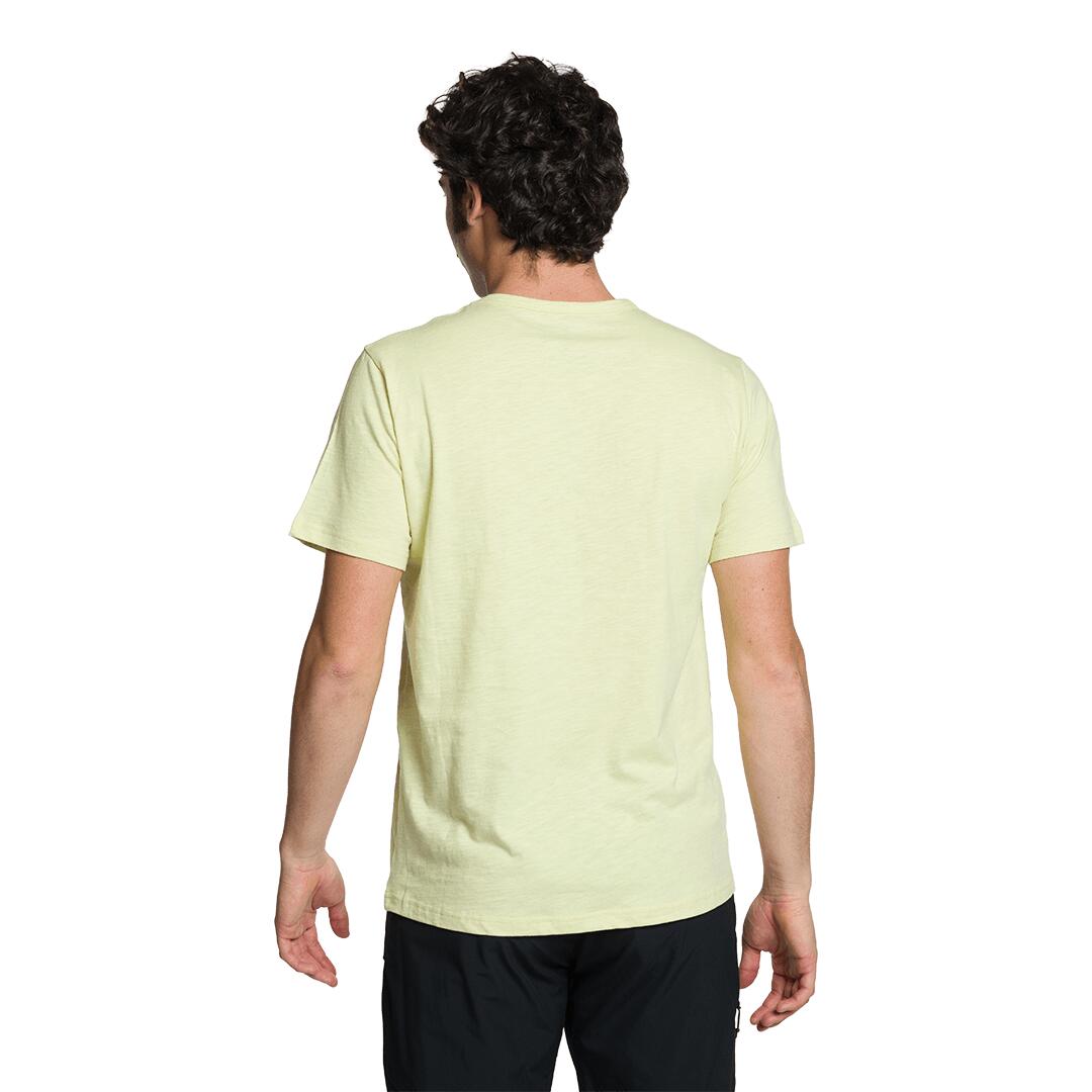 Camiseta para Hombre Trangoworld Warnick Amarillo 3/4