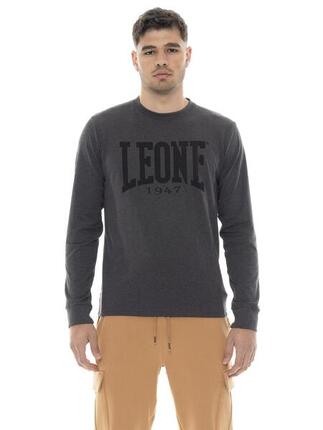 T-shirt homme manches longues en coton Leone Basic