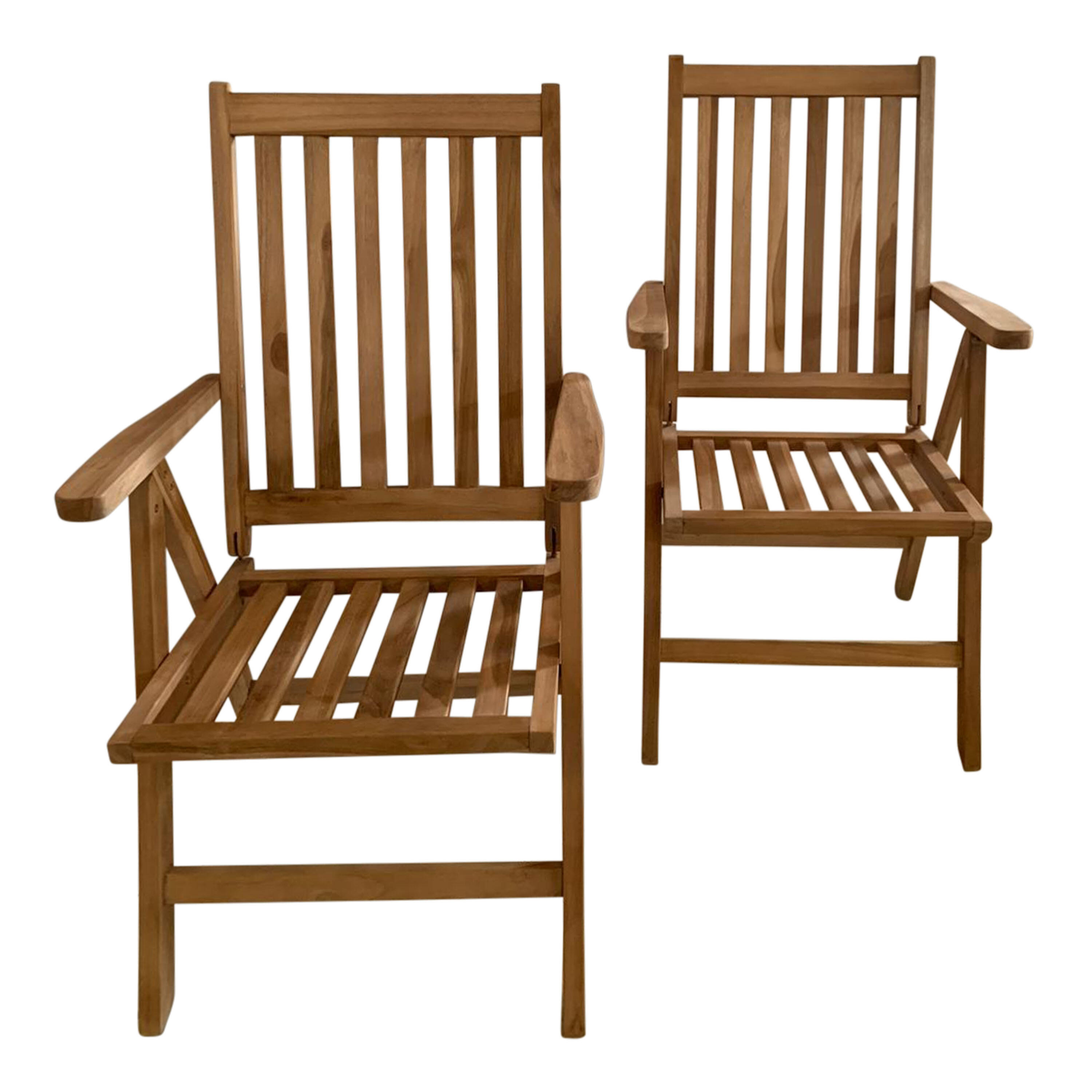 2 sedie da giardino – AXI Nuria – pieghevoli – 70 x 62 x 107 cm 5/6