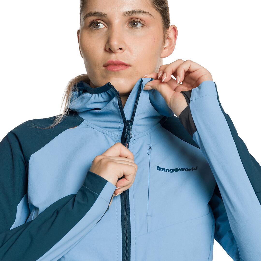 Chaqueta para Mujer Trangoworld Caillich df Azul/Azul 6/6