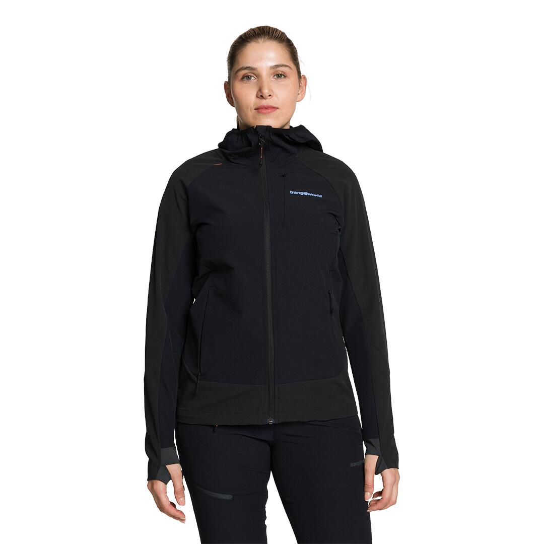 Chaqueta para Mujer Trangoworld Caillich df Negro/Azul 2/7