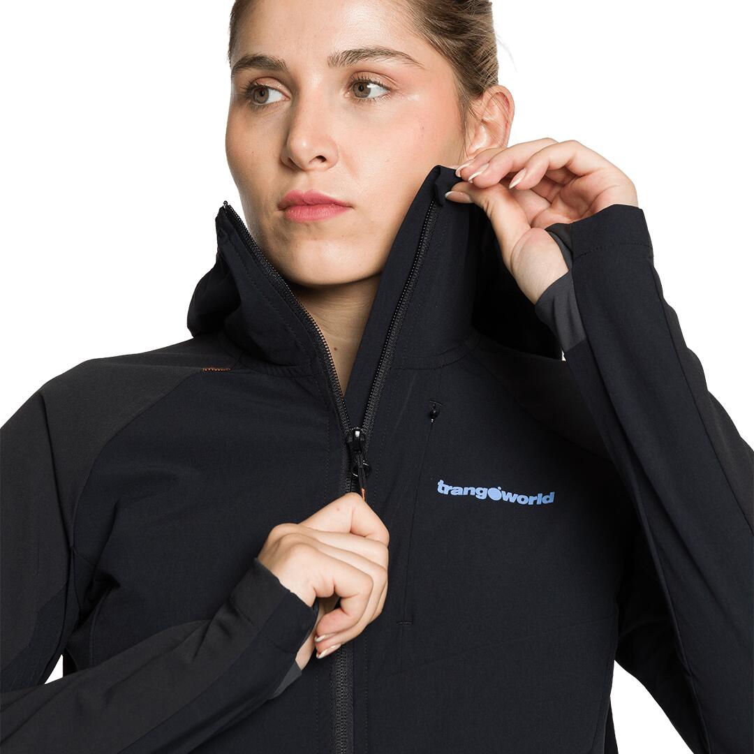 Chaqueta para Mujer Trangoworld Caillich df Negro/Azul 6/7