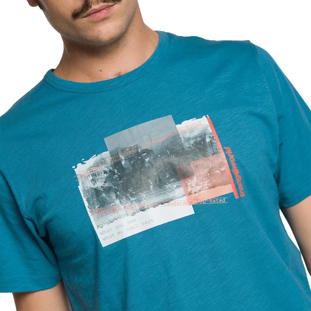 Camiseta para Hombre Trangoworld Mackay Azul 4/4