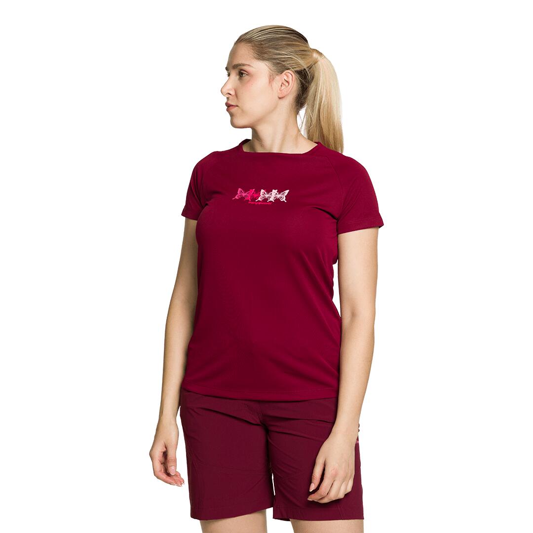 Camiseta para Mujer Trangoworld Kempsey Rojo 2/4