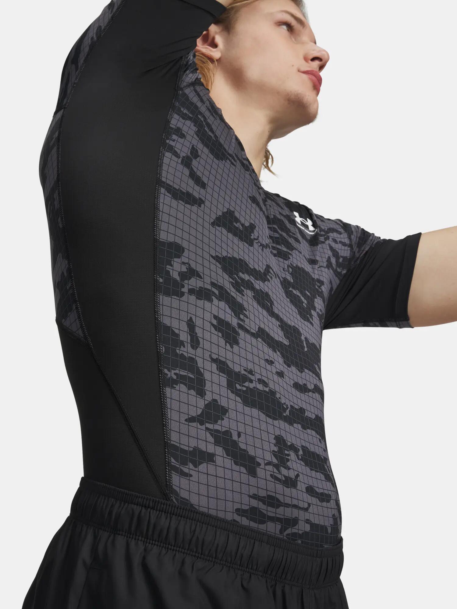 T-shirt imprimé Under Armour HG pour homme 3/4