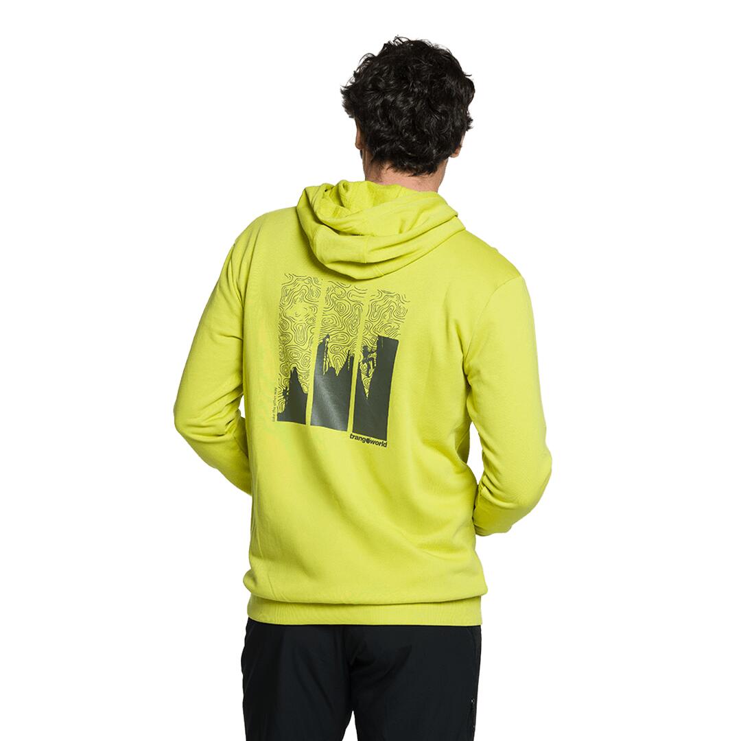 Sudadera para Hombre Trangoworld Meppel Verde 3/5