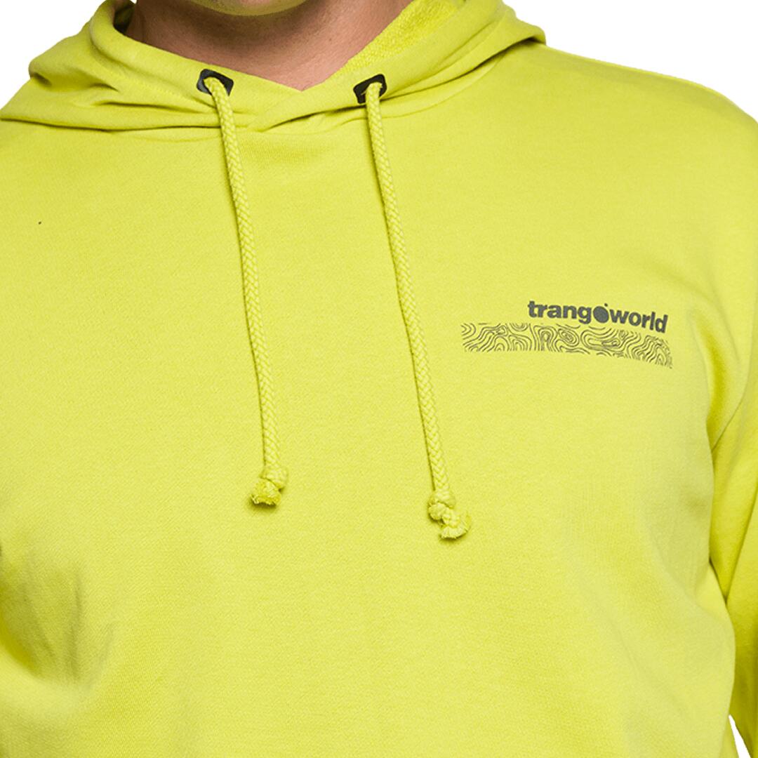 Sudadera para Hombre Trangoworld Meppel Verde 5/5