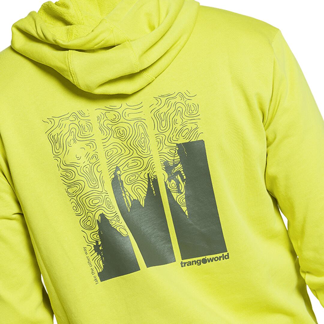 Sudadera para Hombre Trangoworld Meppel Verde 4/5