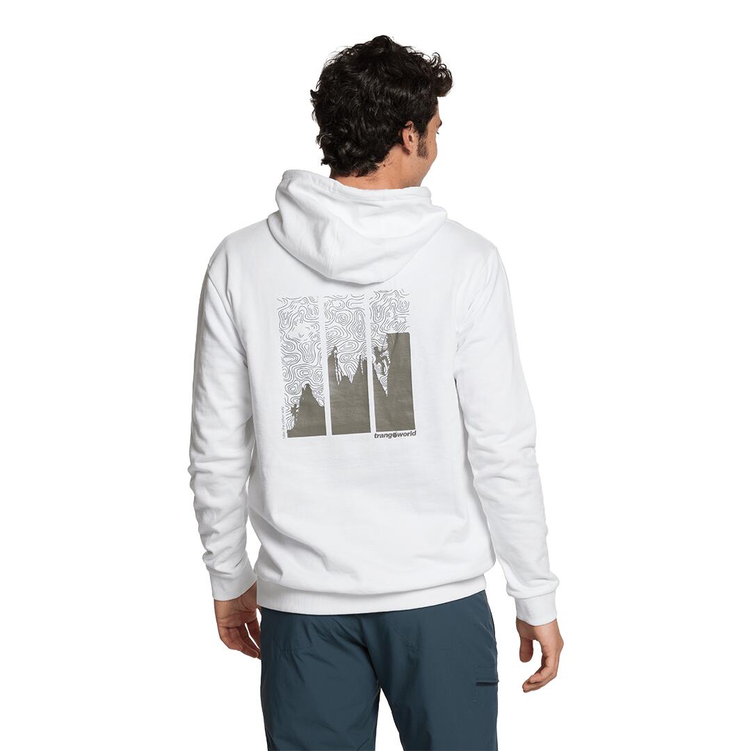 Sudadera para Hombre Trangoworld Meppel Blanco 3/5