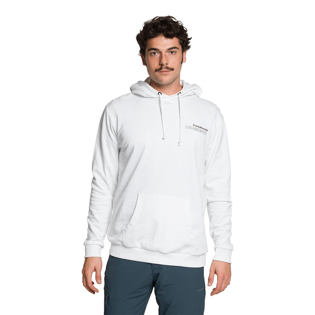 Sudadera para Hombre Trangoworld Meppel Blanco 2/5