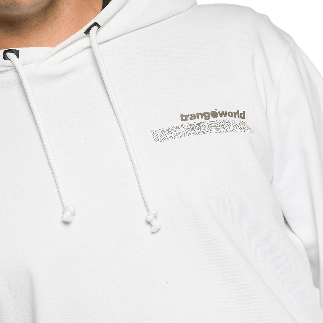 Sudadera para Hombre Trangoworld Meppel Blanco 5/5