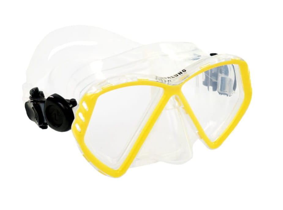 Maska do snorkelingu Aqua Lung CUB żółta