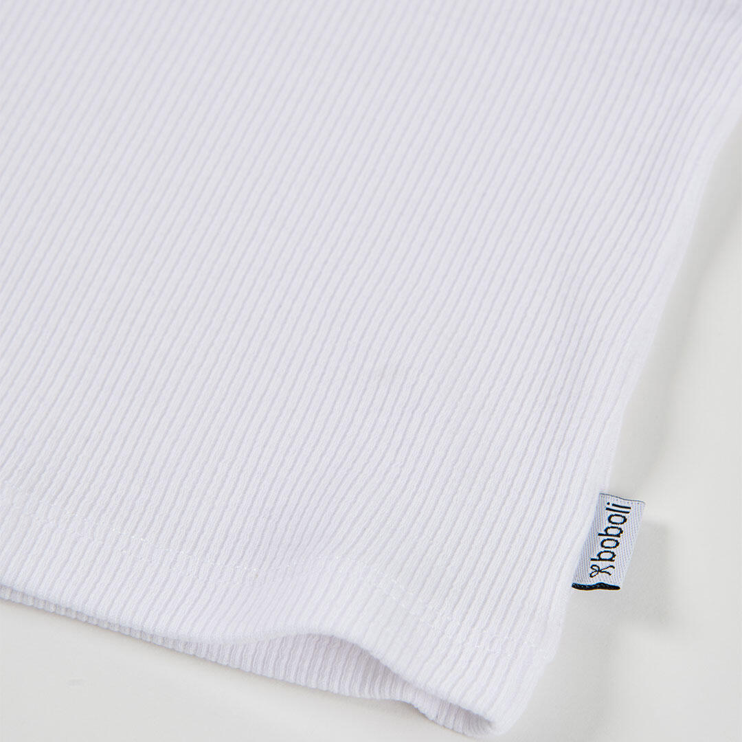 Camisetas De Tirantes de verano de tenis kids niña boboli blanco 4/4