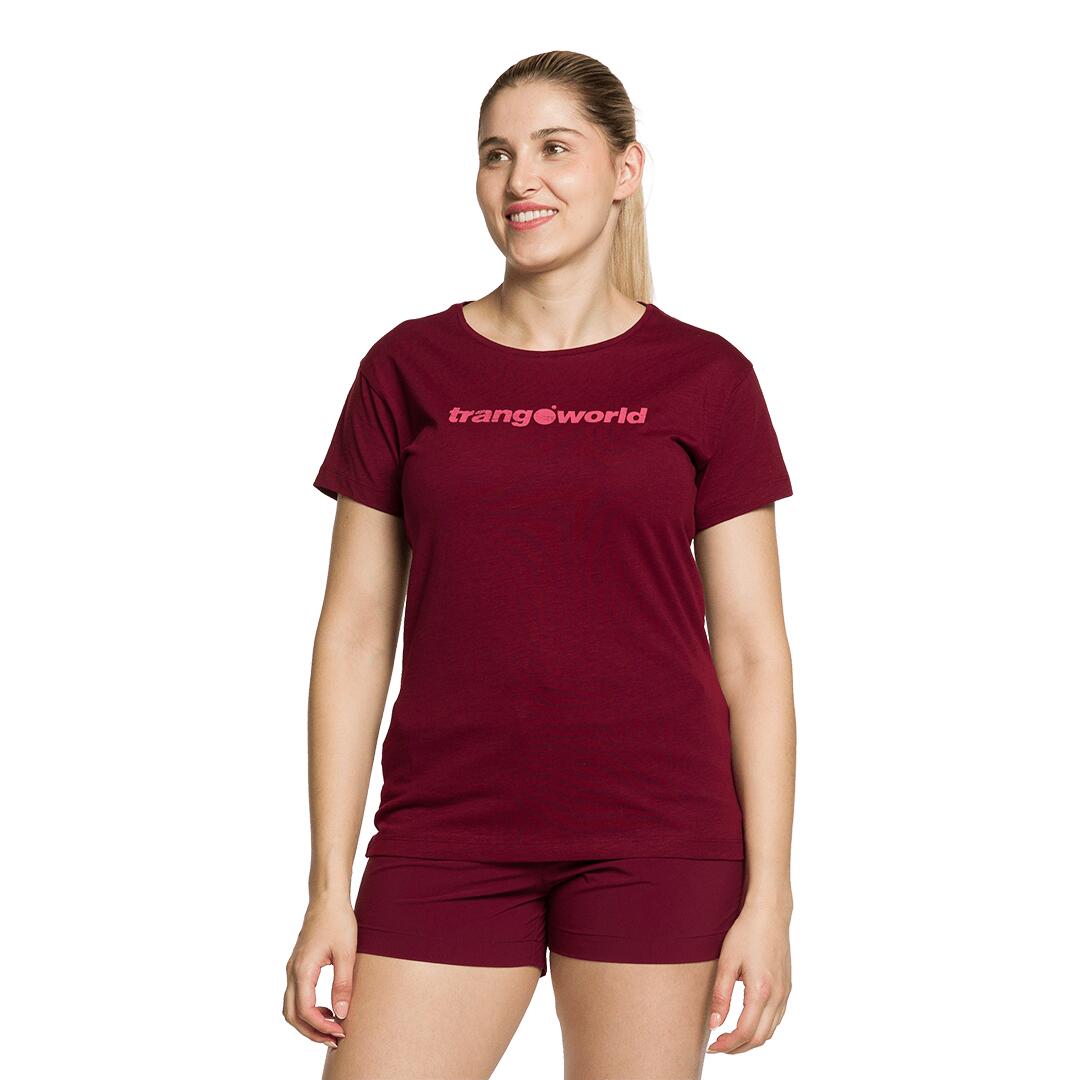 Camiseta para Mujer Trangoworld Azagra df Rojo 2/4