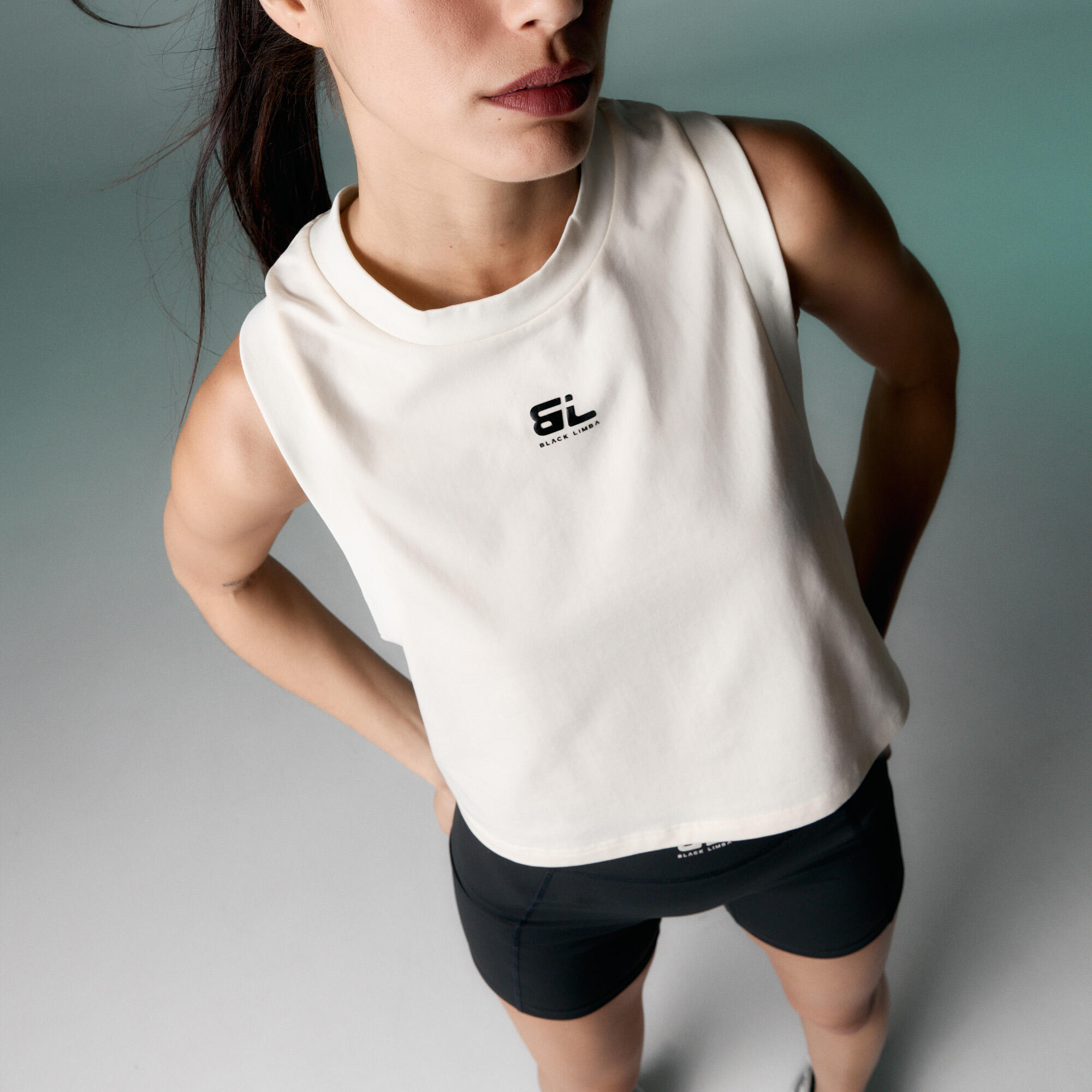 T-shirt Cross   pour femmes Black Limba 6/7