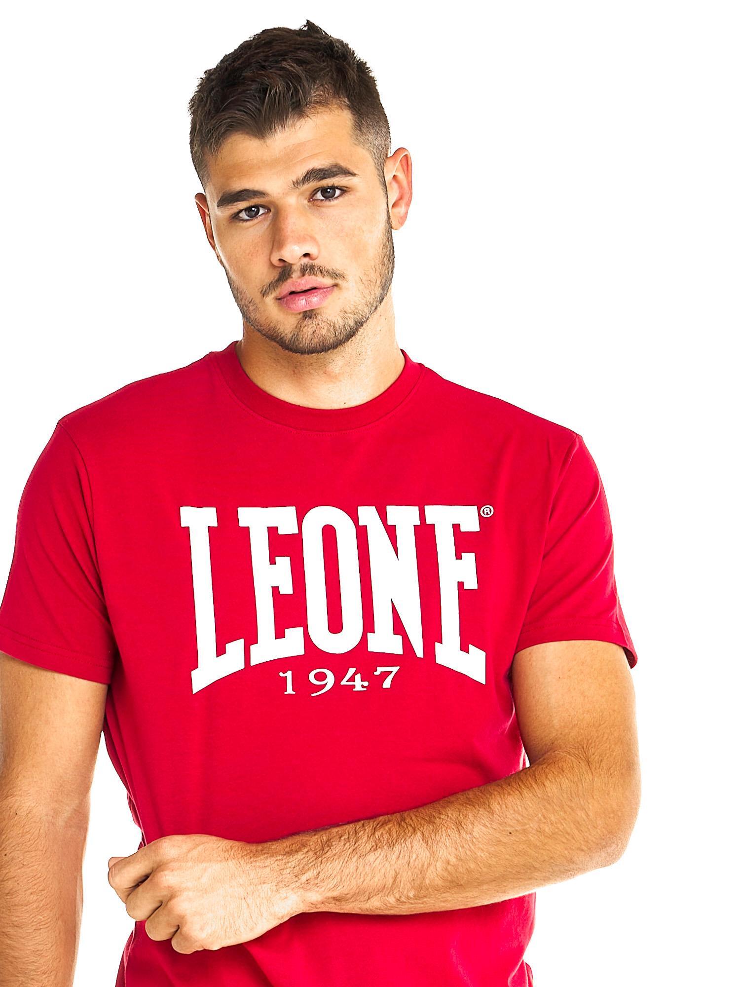 Leone 1947 Apparel Heren T-shirt met korte mouwen 5/8