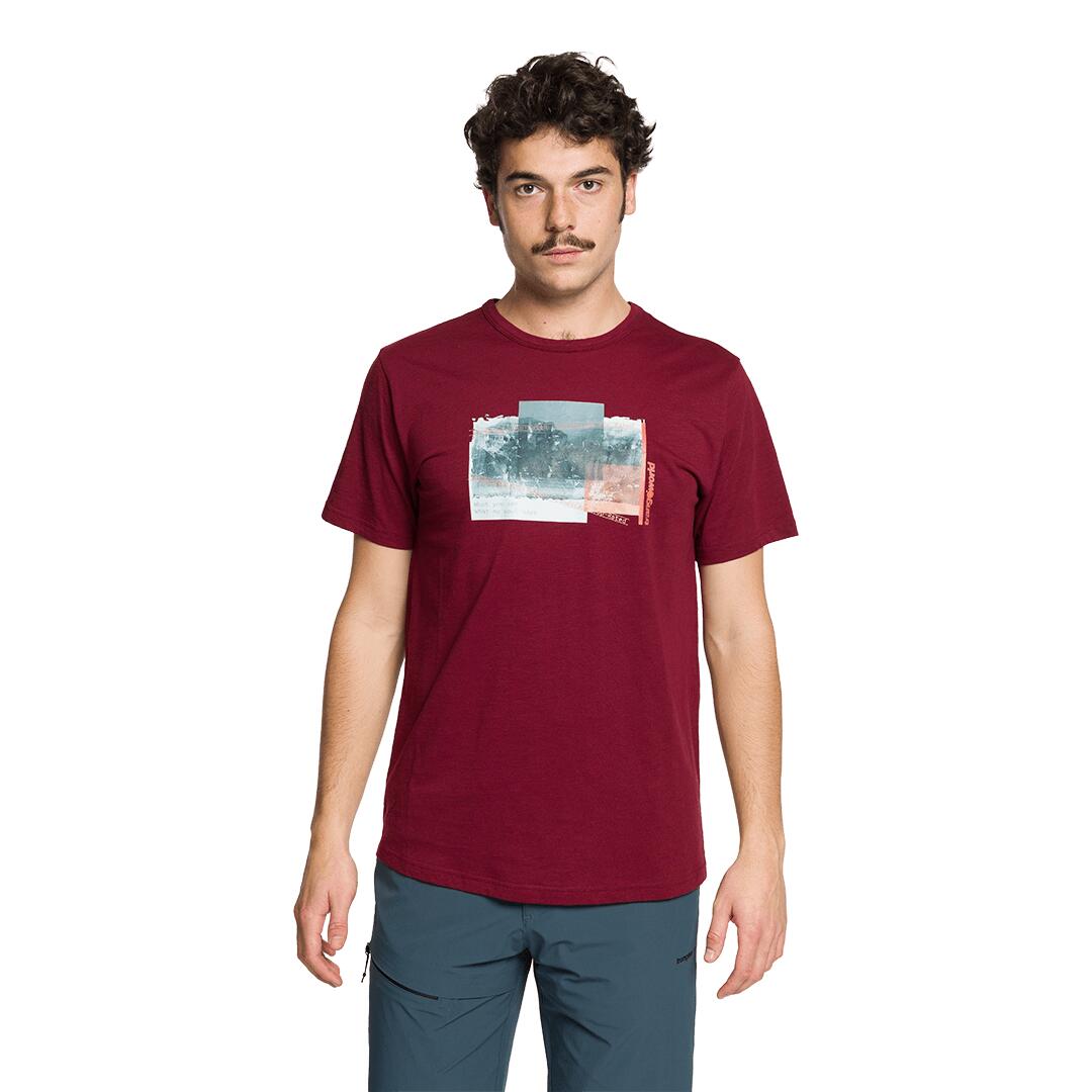 Camiseta para Hombre Trangoworld Mackay Rojo 2/5