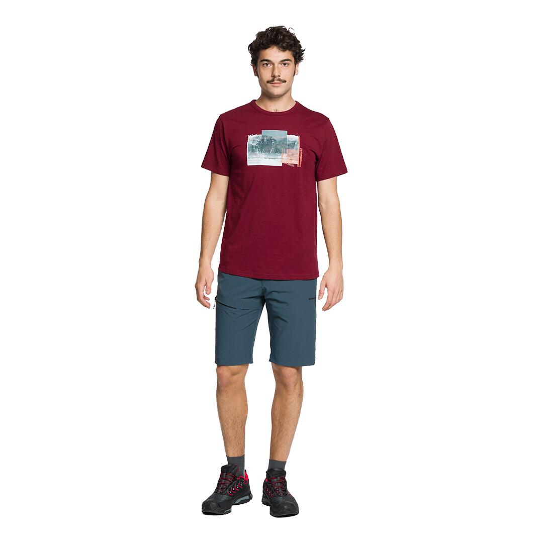Camiseta para Hombre Trangoworld Mackay Rojo 5/5