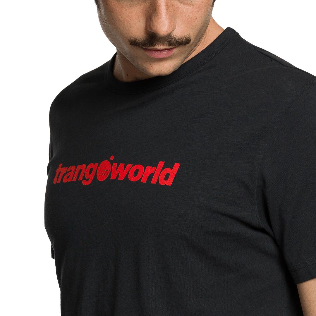 Camiseta para Hombre Trangoworld Duero df Negro/Rojo 4/4
