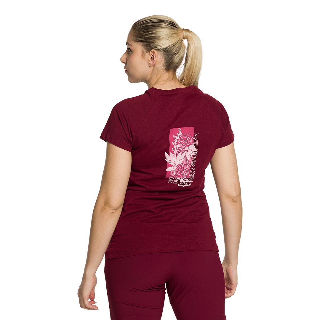 Camiseta para Mujer Trangoworld Wakool Rojo 3/6
