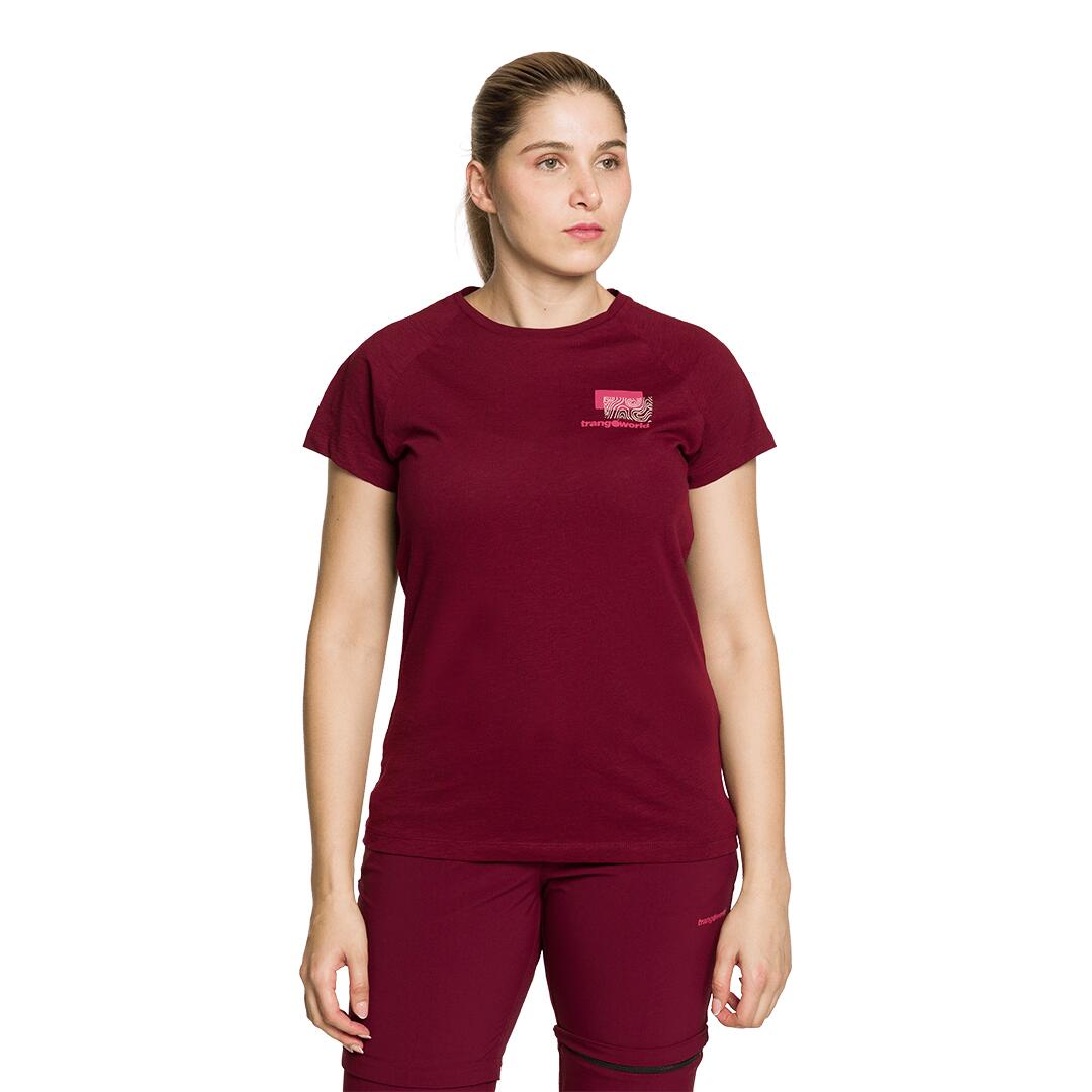 Camiseta para Mujer Trangoworld Wakool Rojo 2/6