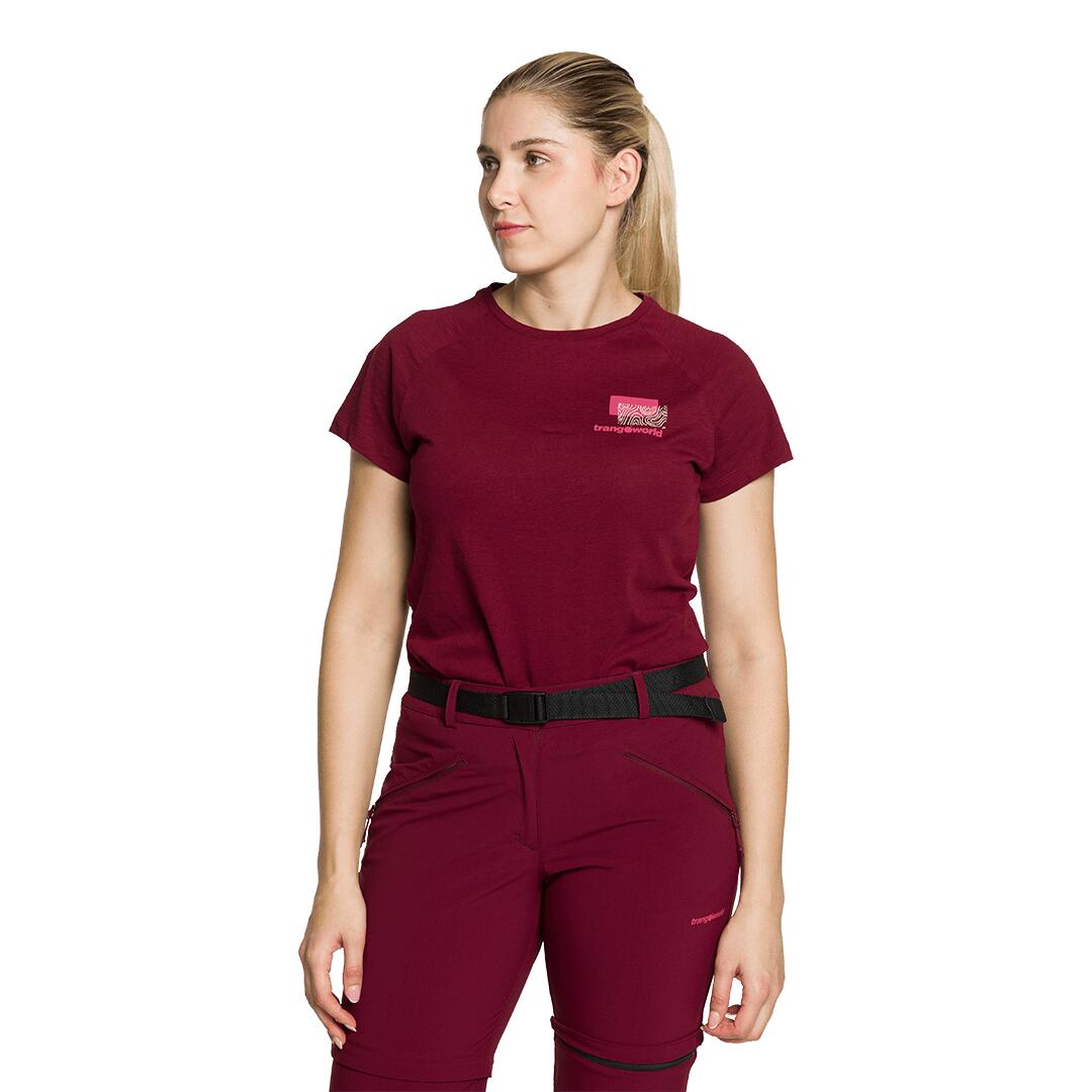 Camiseta para Mujer Trangoworld Wakool Rojo 4/6