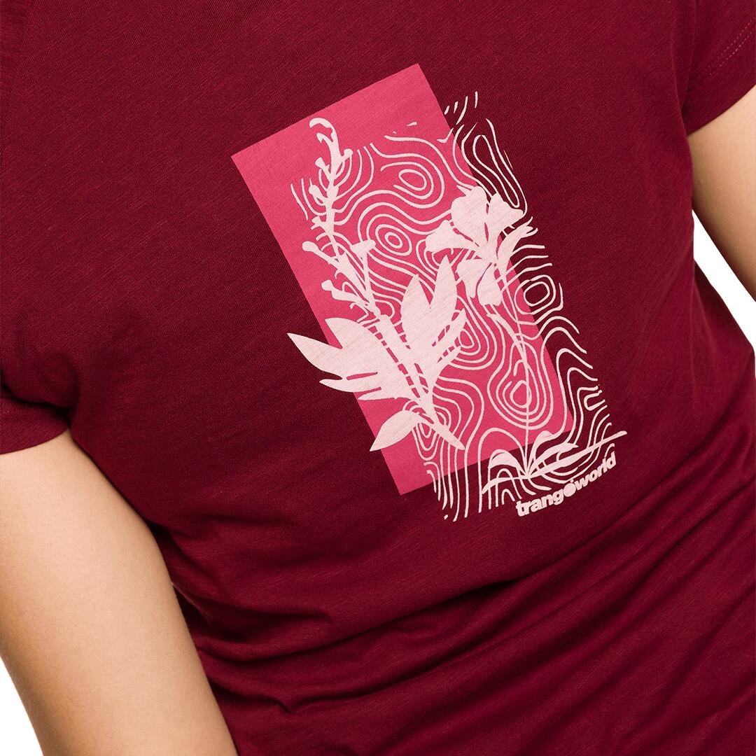 Camiseta para Mujer Trangoworld Wakool Rojo 6/6