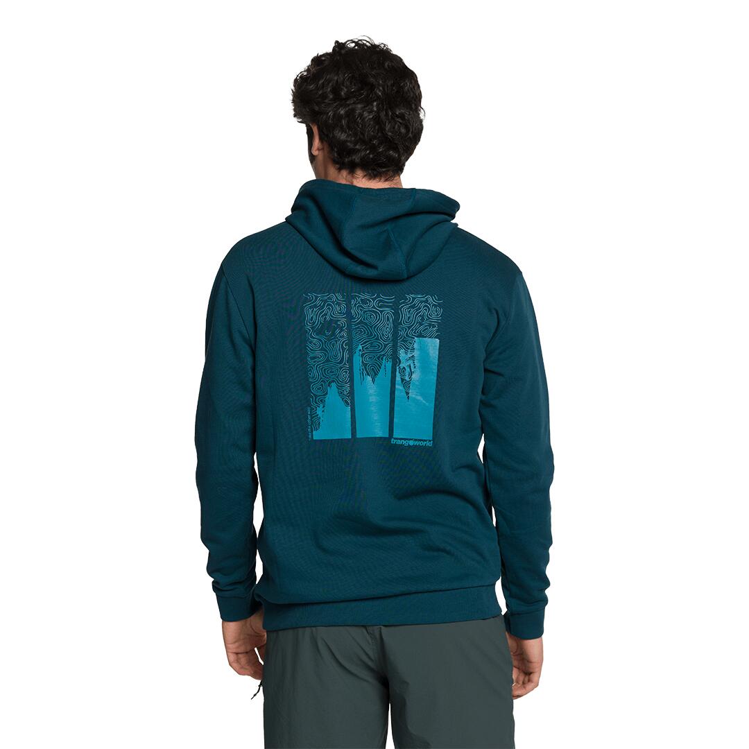 Sudadera para Hombre Trangoworld Meppel Azul 2/4
