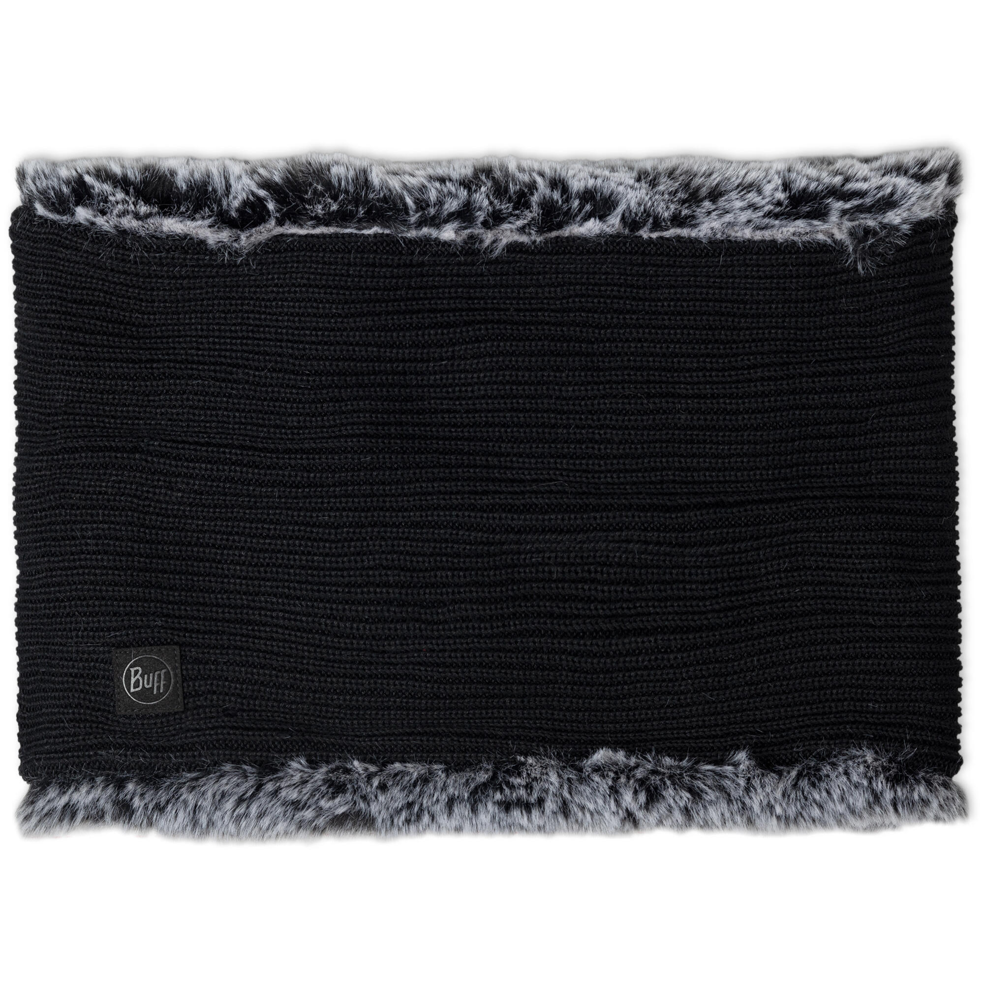 Bandana BUFF KNITTED NECKWARMER KESHA BLACK 2/2
