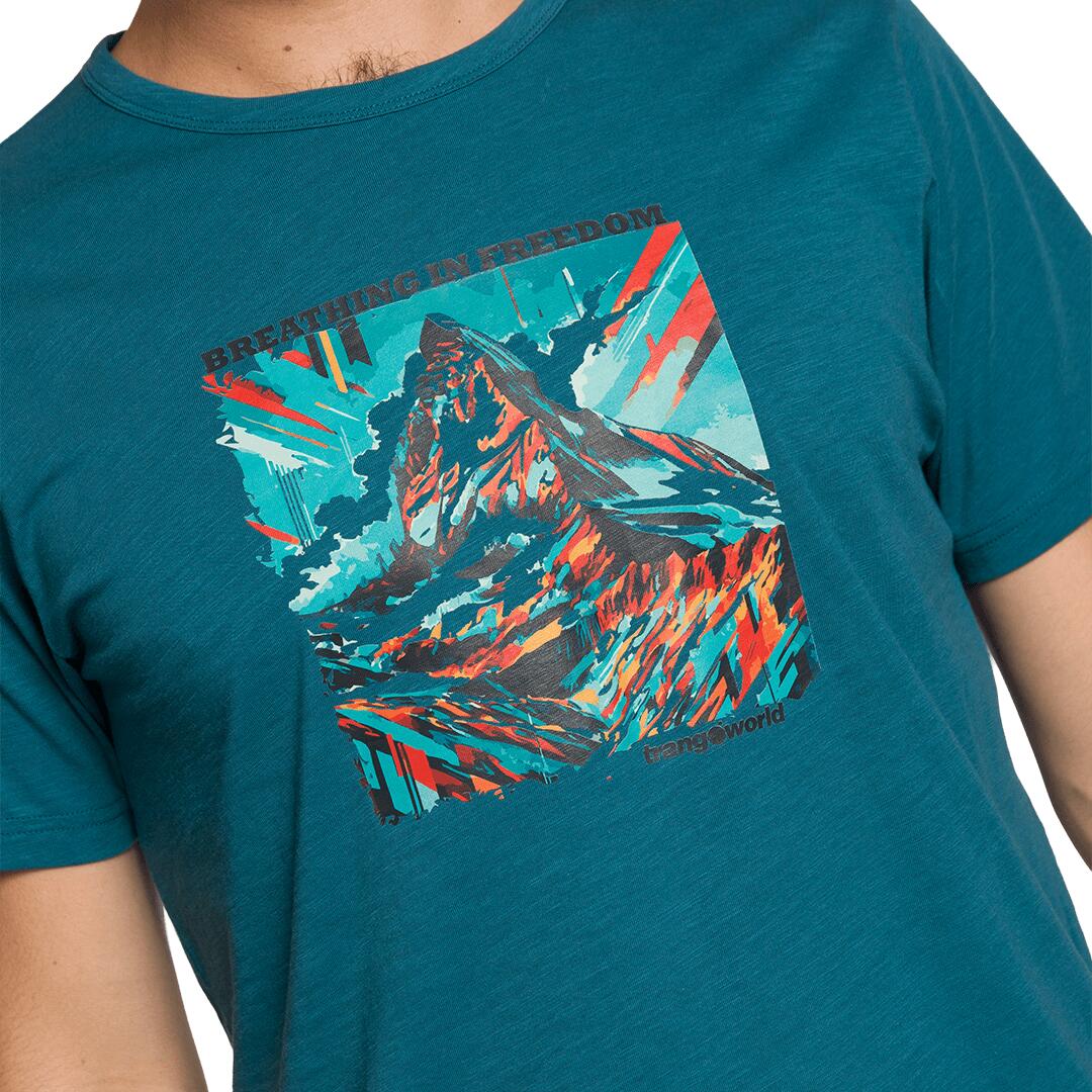 Camiseta para Hombre Trangoworld Warnick Azul 4/4